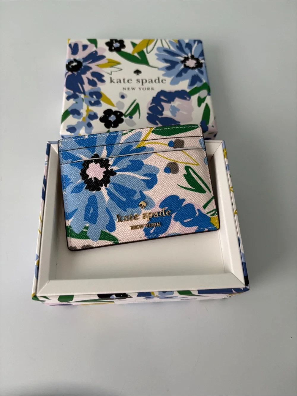 NIB Kate Spade Floral Card Holder